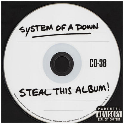 SYSTEM OF A DOWN - STEAL THIS ALBUM | CD
