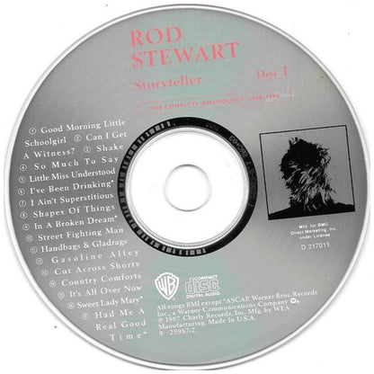 ROD STEWARD - STORYTELLER: THE COMPLETE ANTHOLOGY 1964-1990 (4CD+BOOK) | CD USADO