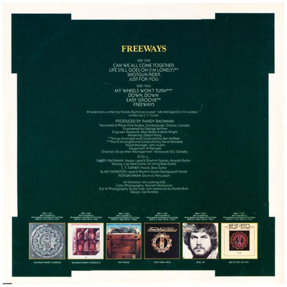 BUCHMAN TURNER OVERDRIVE - FREEWAYS | 7" SINGLE USADO