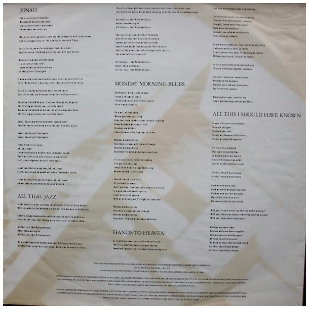 BREATHE - ALL THAT JAZZ | VINILO USADO
