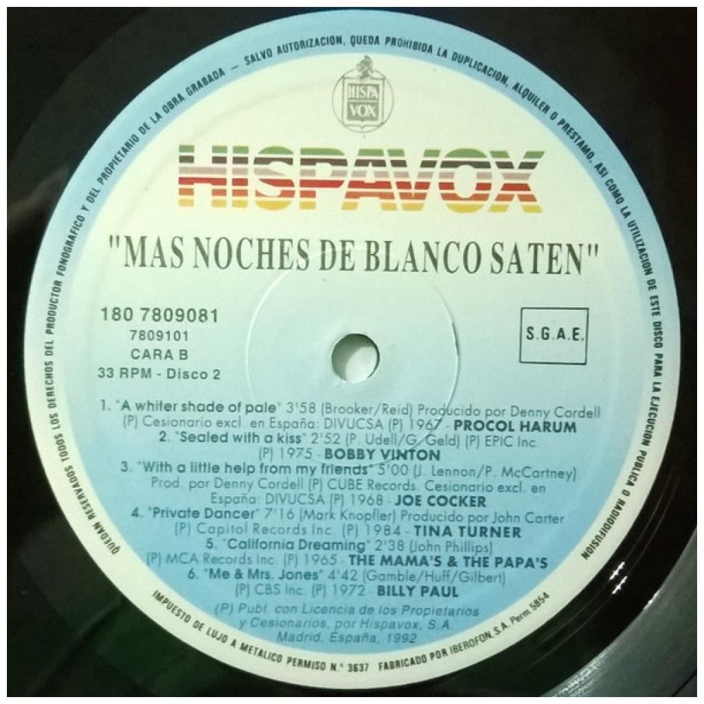 MAS NOCHES DE BLANCO SATÉN - LAS 24 MEJORES BALADAS DE SIEMPRE - VARIOS ARTISTAS (2LP) | VINILO USADO