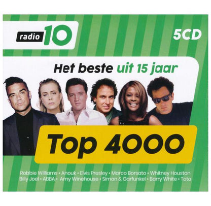 TOP 4000 - HET BESTE UIT DE RADIO 10 (5CD) | CD