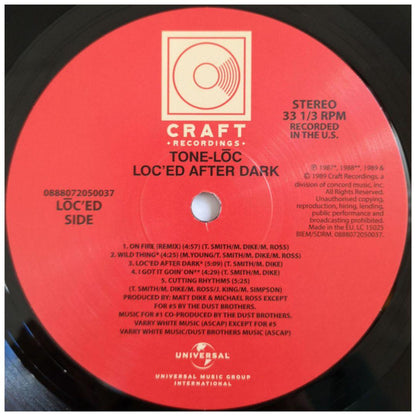 TONE LOC - LOCED AFTER DARK | VINILO