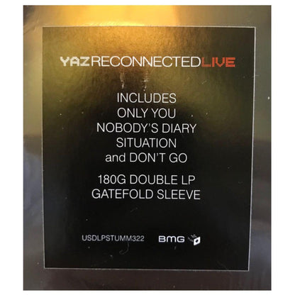 YAZ - RECONNETED: LIVE (2LP) | VINILO