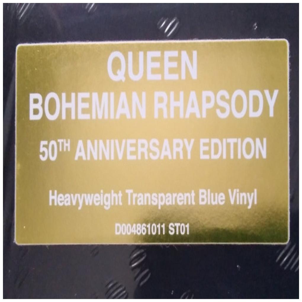 QUEEN - BOHEMIAN RHAPSODY (50TH ANNIVERSARY- 12" MAXI/LTD ED) (COBALT BLUE VINYL) (180GRS) | VINILO