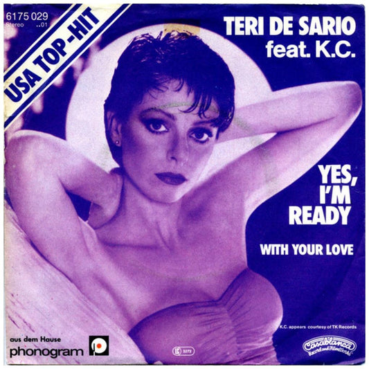 TERI DE SARIO - YES, I'M READY | 7" SINGLE USADO