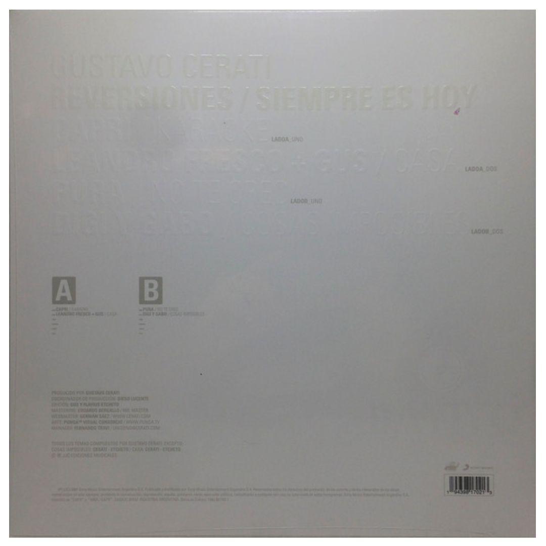 GUSTAVO CERATI - SIEMPRE ES HOY: REVERSIONES |  VINILO