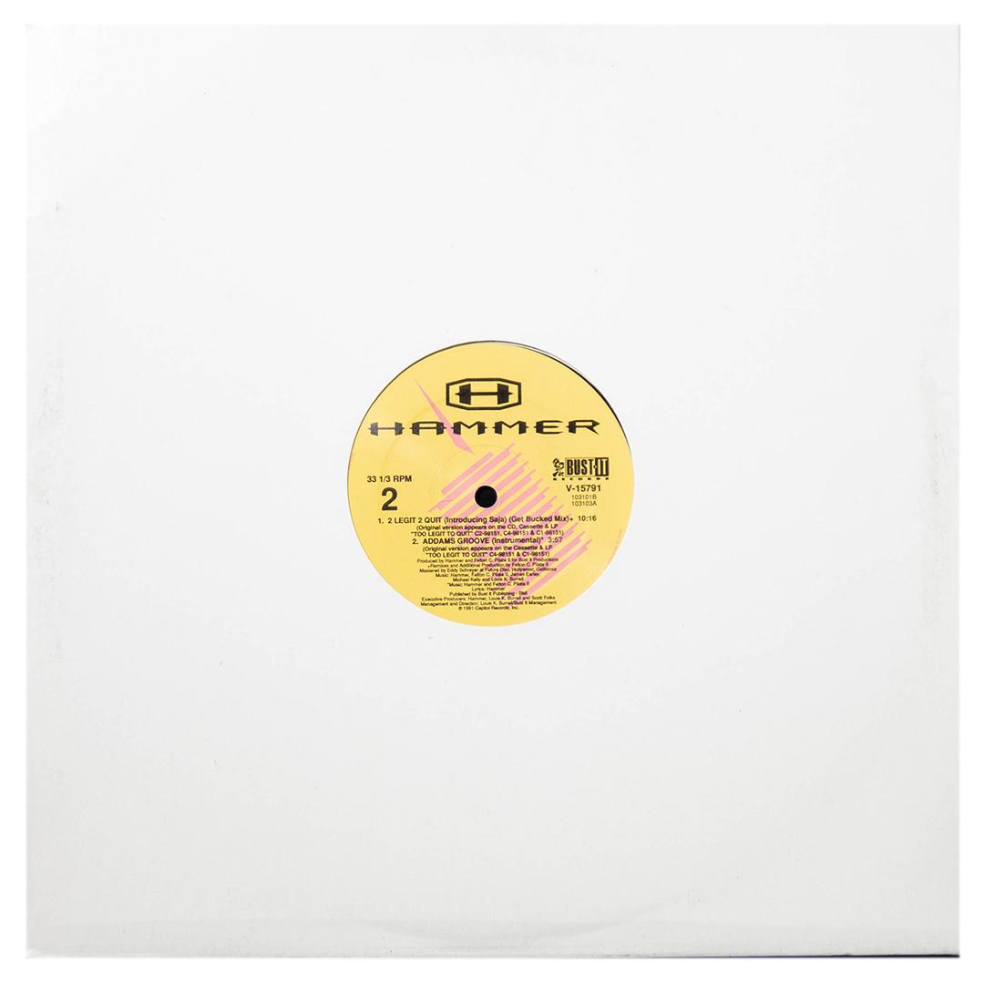 HAMMER - 2 LEGIT 2 QUIT | 12" MAXI SINGLE USADO