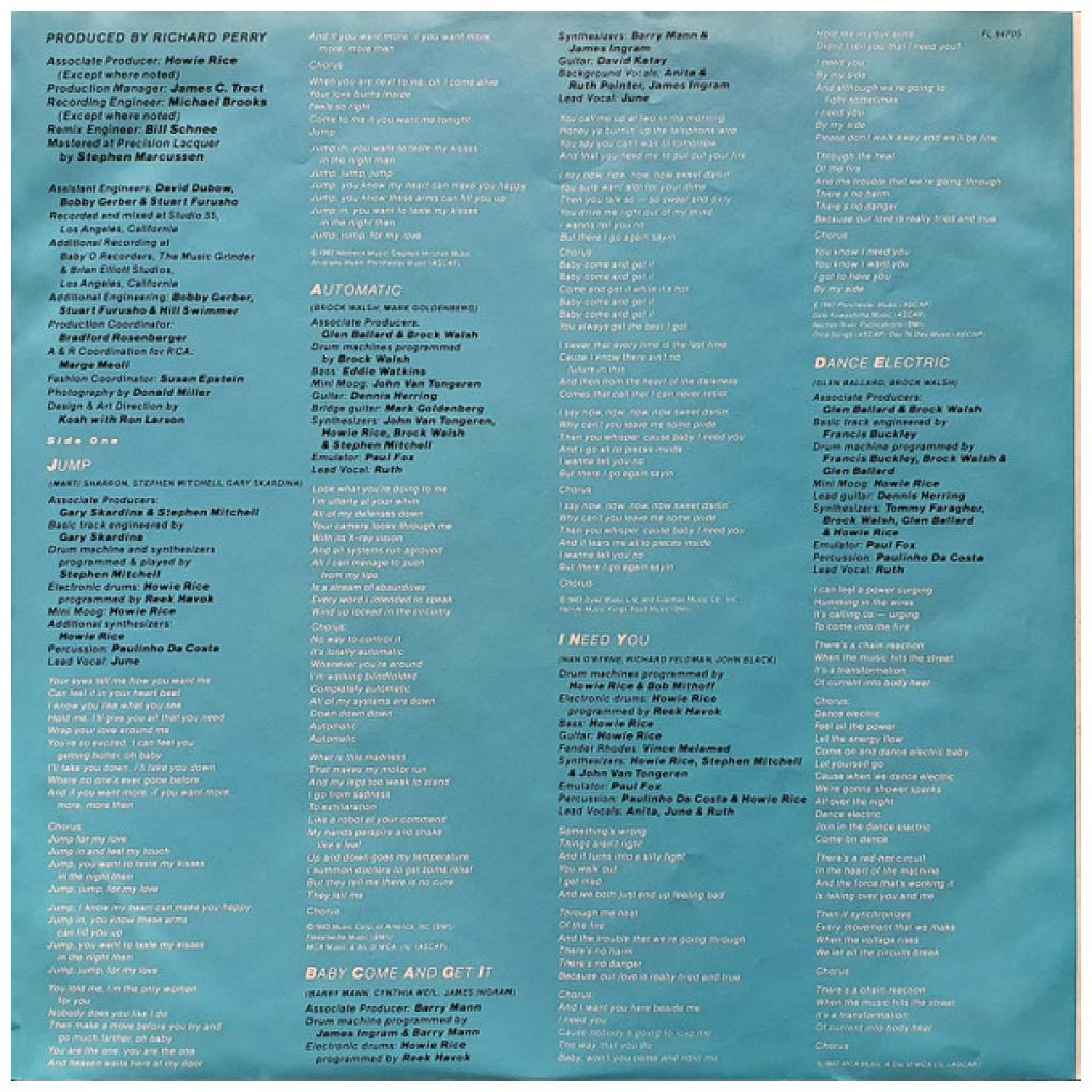 POINTER SISTERS - BREAK OUT | VINILO USADO