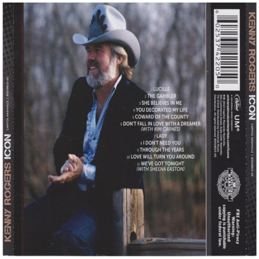 KENNY ROGERS - ICON: THE BEST OF | CD