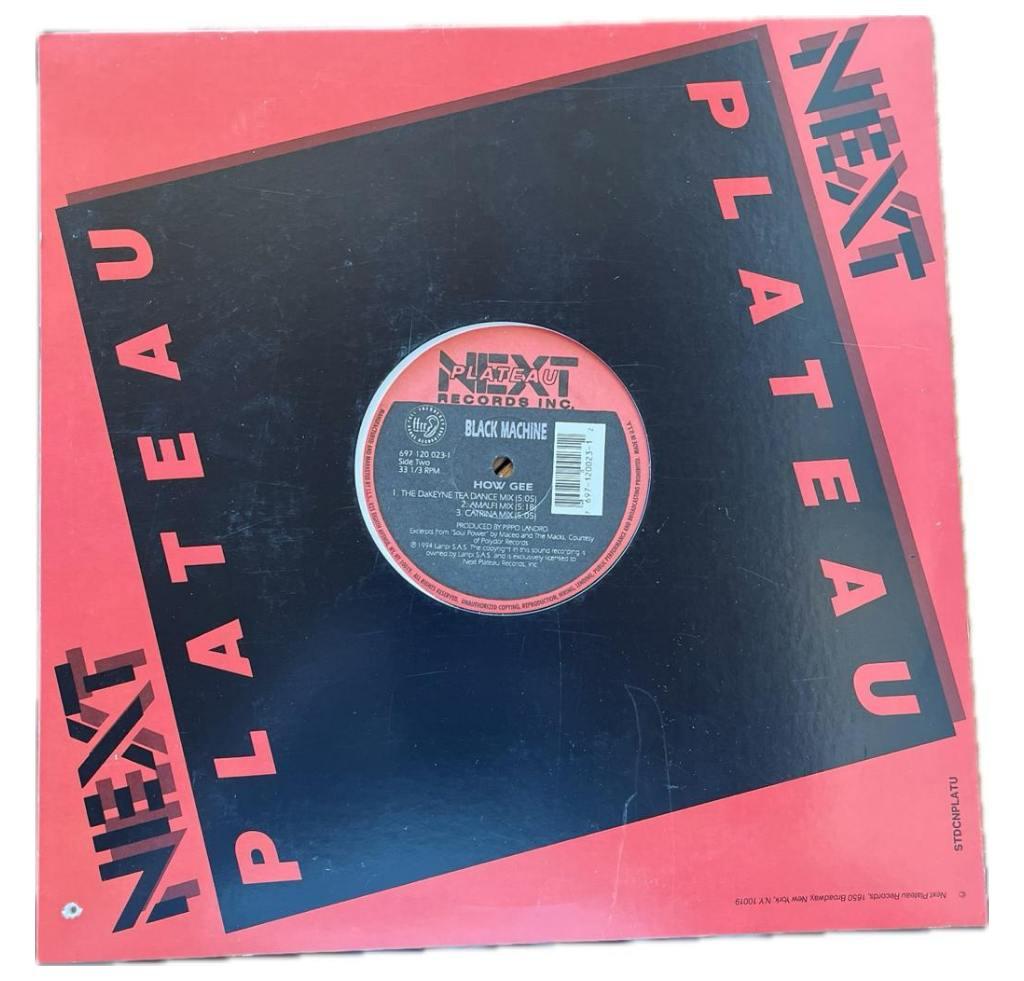 BLACK MACHINE - HOW GEE | 12" MAXI SINGLE USADO