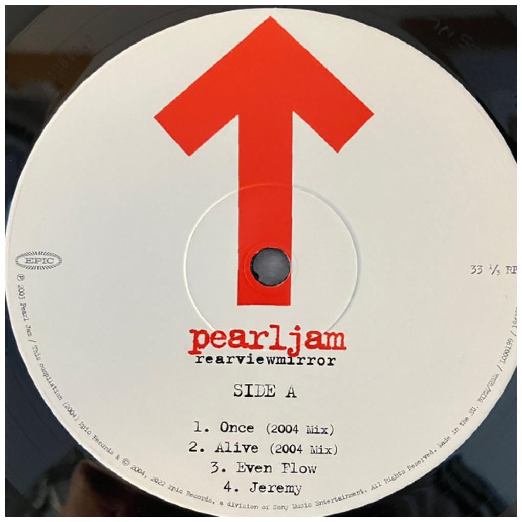 PEARL JAM  - REARVIEWMIRROR: GREATEST HITS VOL 1 (2LP) | VINILO