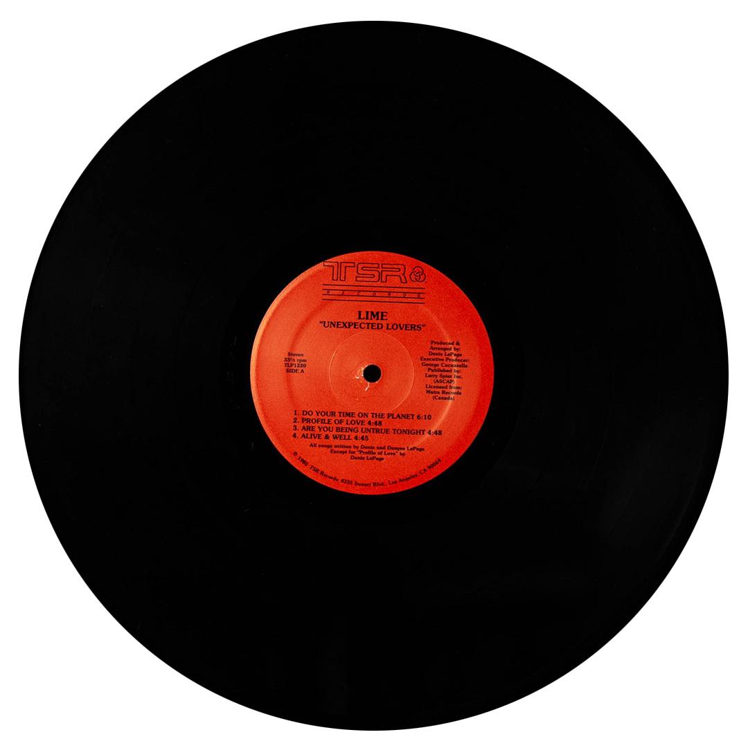 LIME  - UNEXPECTED LOVERS | VINILO USADO