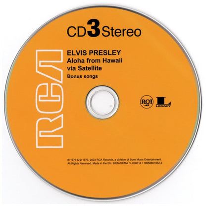ELVIS PRESLEY  - ALOHA FROM HAWAI VIA SATELITE (3CD + 1 BLU-RAY BOX SET) | CD