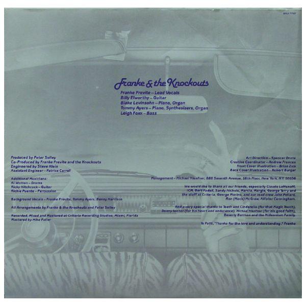 FRANKE & THE KNOCKOUTS - BELOW THE BELT | VINILO USADO
