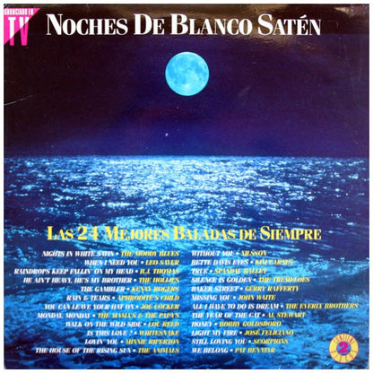 NOCHES DE BLANCO SATÉN - LAS 24 MEJORES BALADAS DE SIEMPRE - VARIOS ARTISTAS (2LP) | VINILO USADO