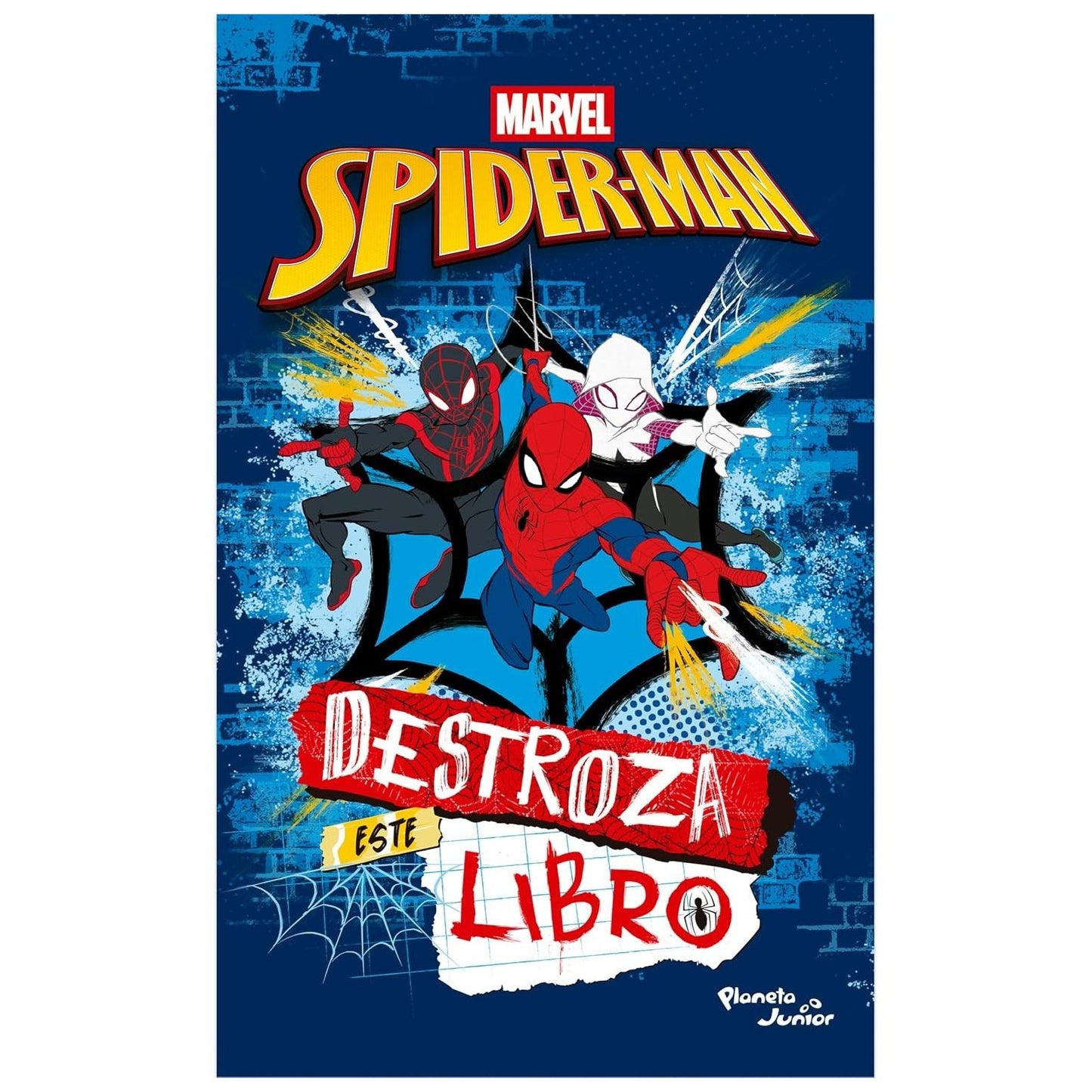 DESTROZA ESTE LIBRO. SPIDERMAN Y EL MULTIVERSO (TAPA BLANDA) - MARVEL | LIBRO