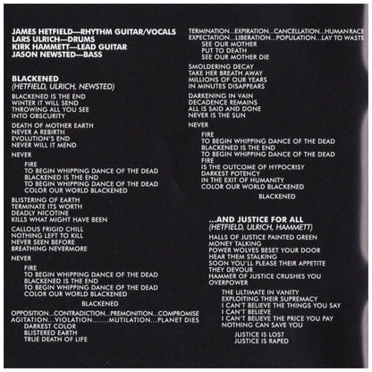 METALLICA - AND JUSTICE FOR ALL | CD