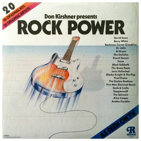 ROCK POWER - 20 ORIGINAL HITS | VINILO USADO