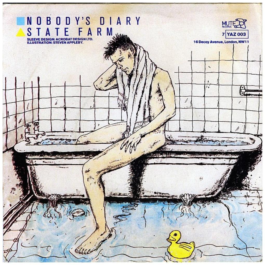 YAZOO - NOBODY'S DIARY | 7" SINGLE USADO