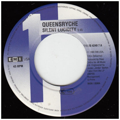QUEENSRŸCHE - SILENT LUCIDITY | 7" SINGLE USADO