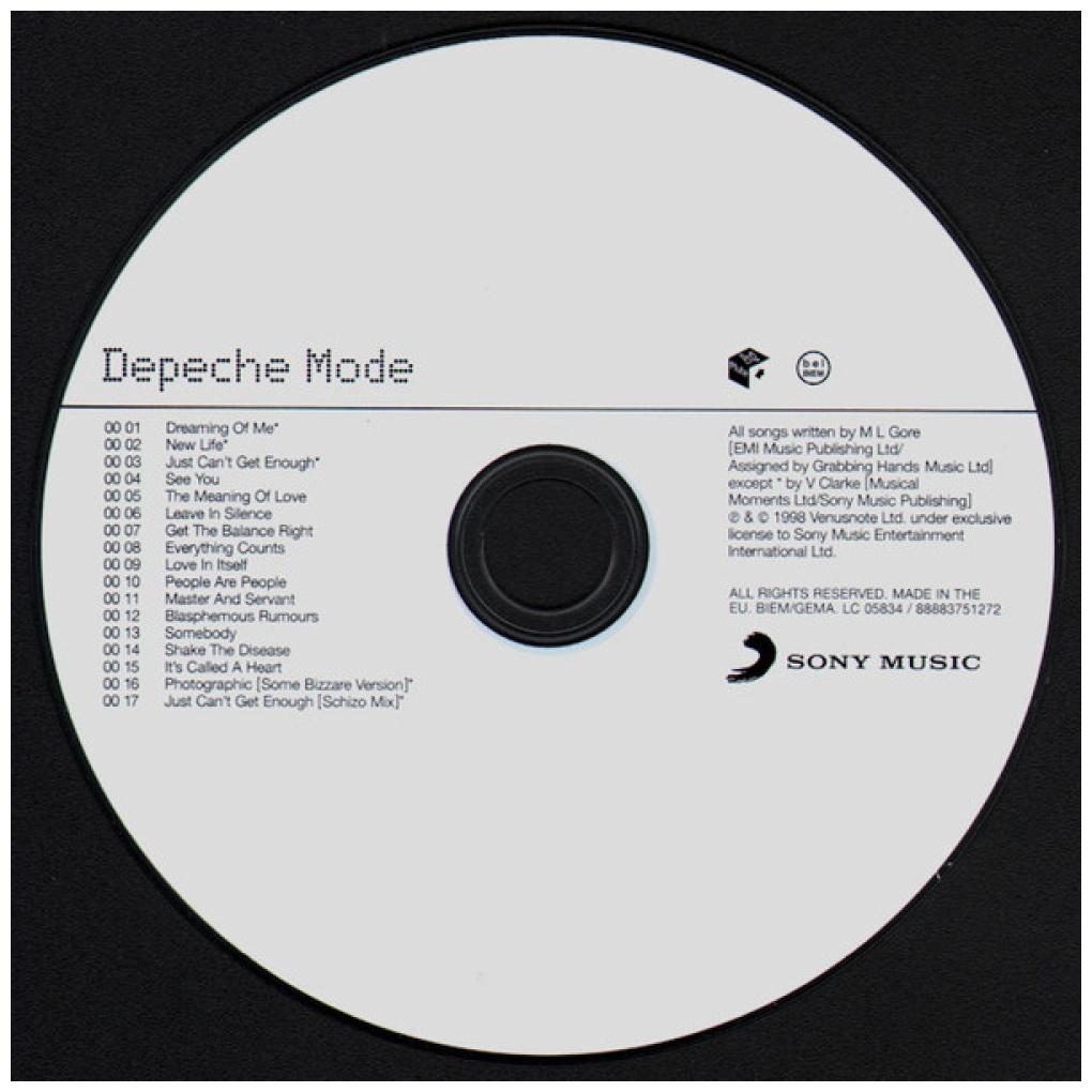 DEPECHE MODE - SINGLES 81-98 (2CD+DVD) | CD