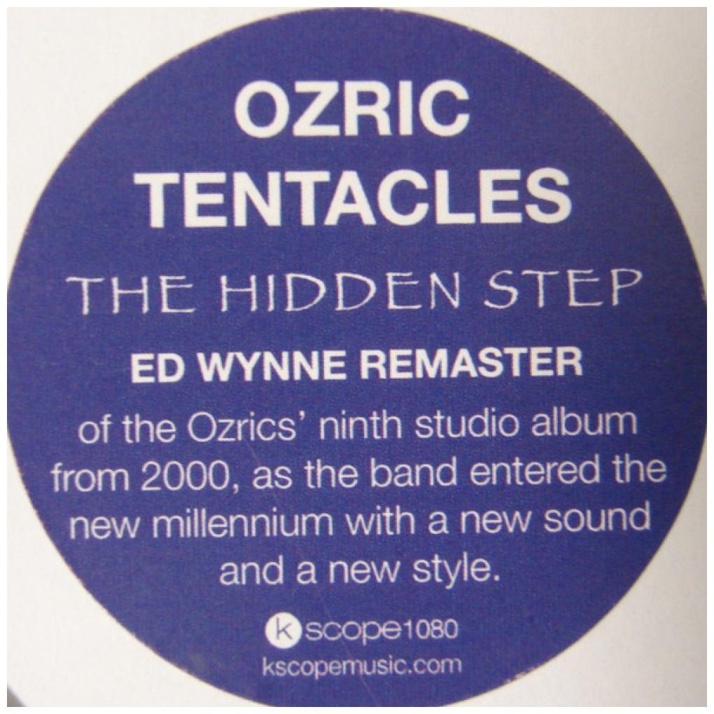 OZRIC TENTACLES - HIDDEN STEP | VINILO
