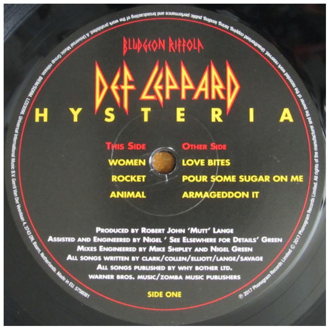 DEF LEPPARD - HYSTERIA (2LP) | VINILO