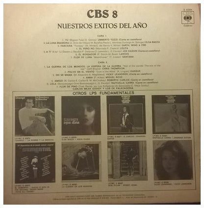 NUESTROS EXITOS DEL ANO - CBS 8 - VARIOS ARTISTAS | VINILO USADO