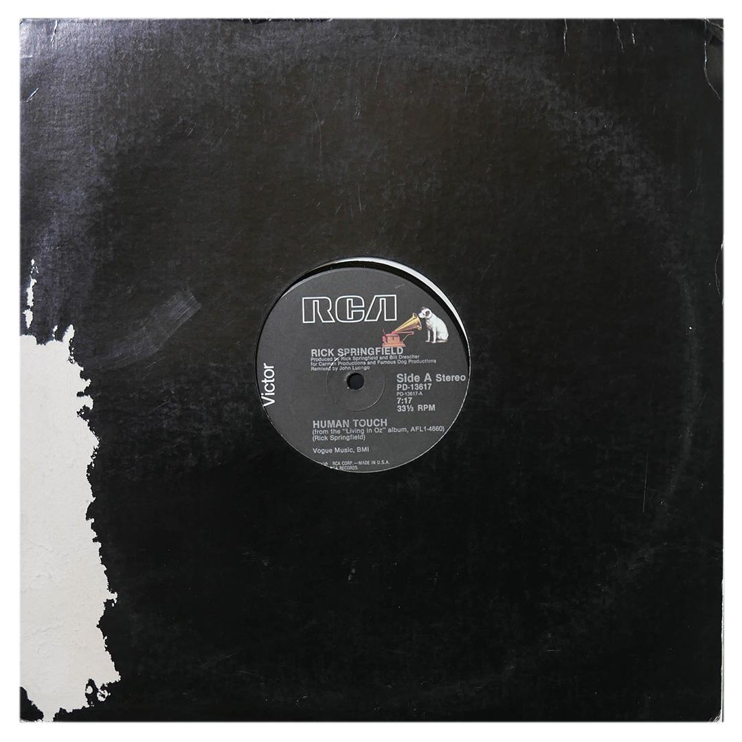 RICK SPRINGFIELD - HUMAN TOUCH | 12" MAXI SINGLE USADO
