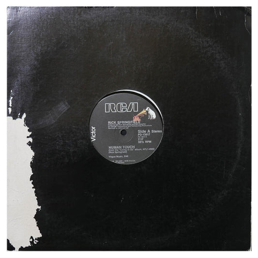 RICK SPRINGFIELD - HUMAN TOUCH | 12" MAXI SINGLE USADO