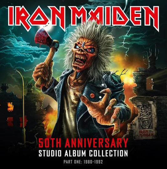 (PREVENTA) IRON MAIDEN - 50TH ANNIVERSARY STUDIO ALBUM COLLECTION, PART ONE: 1980-1992 (10LP)  | VINILO