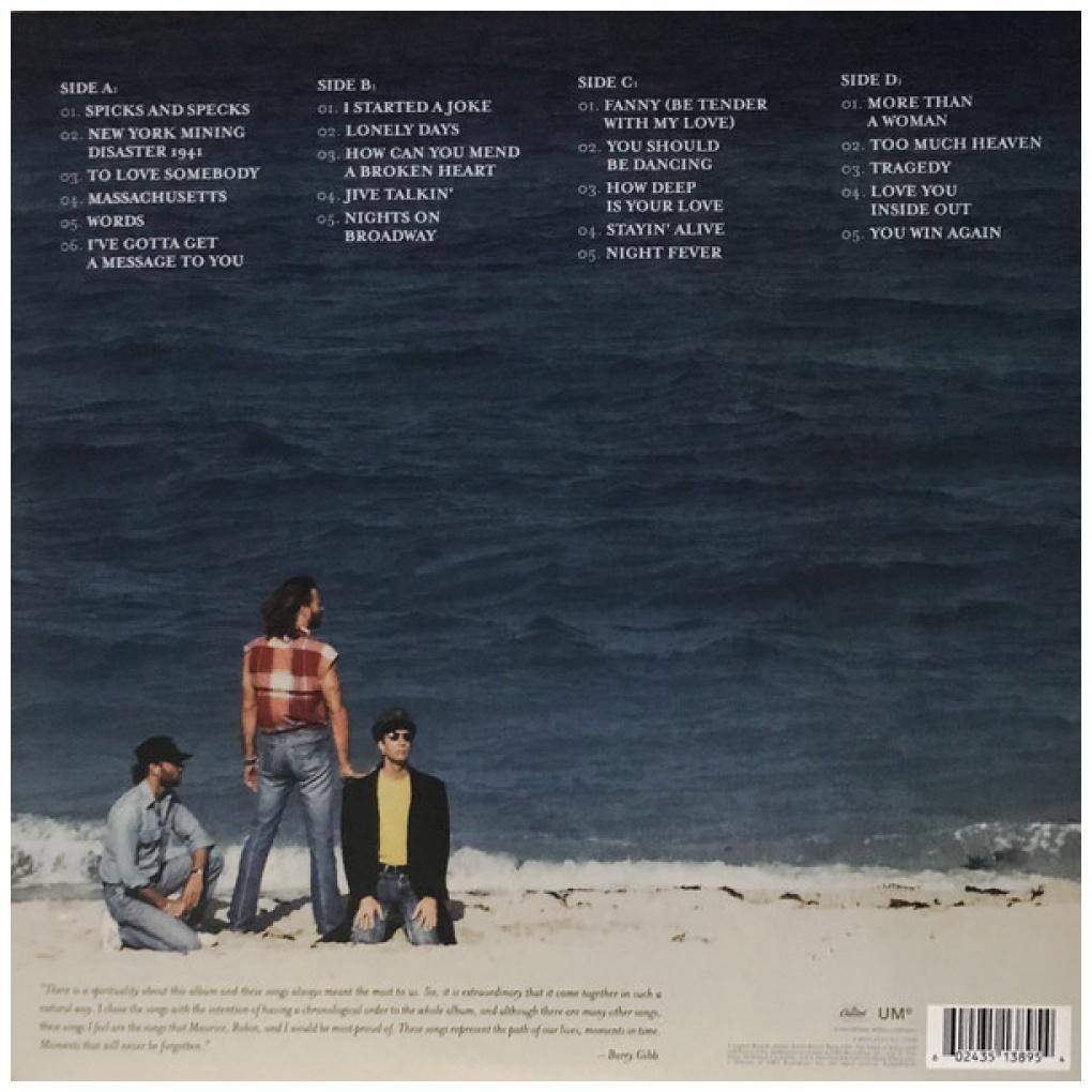 BEE GEES - TIMELESS: THE ALL-TIME GREATEST HITS (2LP) (EXCLUSIVE BLUE/WHITE VINYL) | VINILO