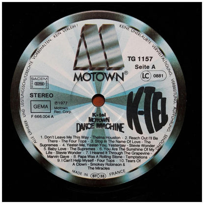 MOTOWN DANCE MACHINE - VARIOUS MOTOWN ARTIST | VINILO USADO