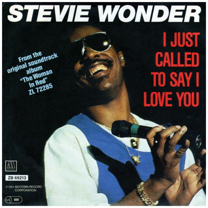 STEVIE WONDER - I JUST CALLED TO SAY I LOVE YOU | 7" SINGLE USADO