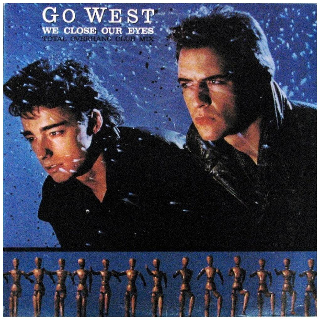 GO WEST - WE CLOSE OUR EYES | 12'' MAXI SINGLE USADO
