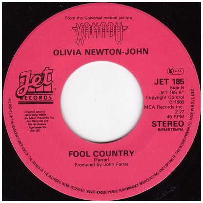 OLIVIA NEWTON JOHN  & ELECTRIC LIGHT ORCHESTRA - XANADU | 7" SINGLE USADO