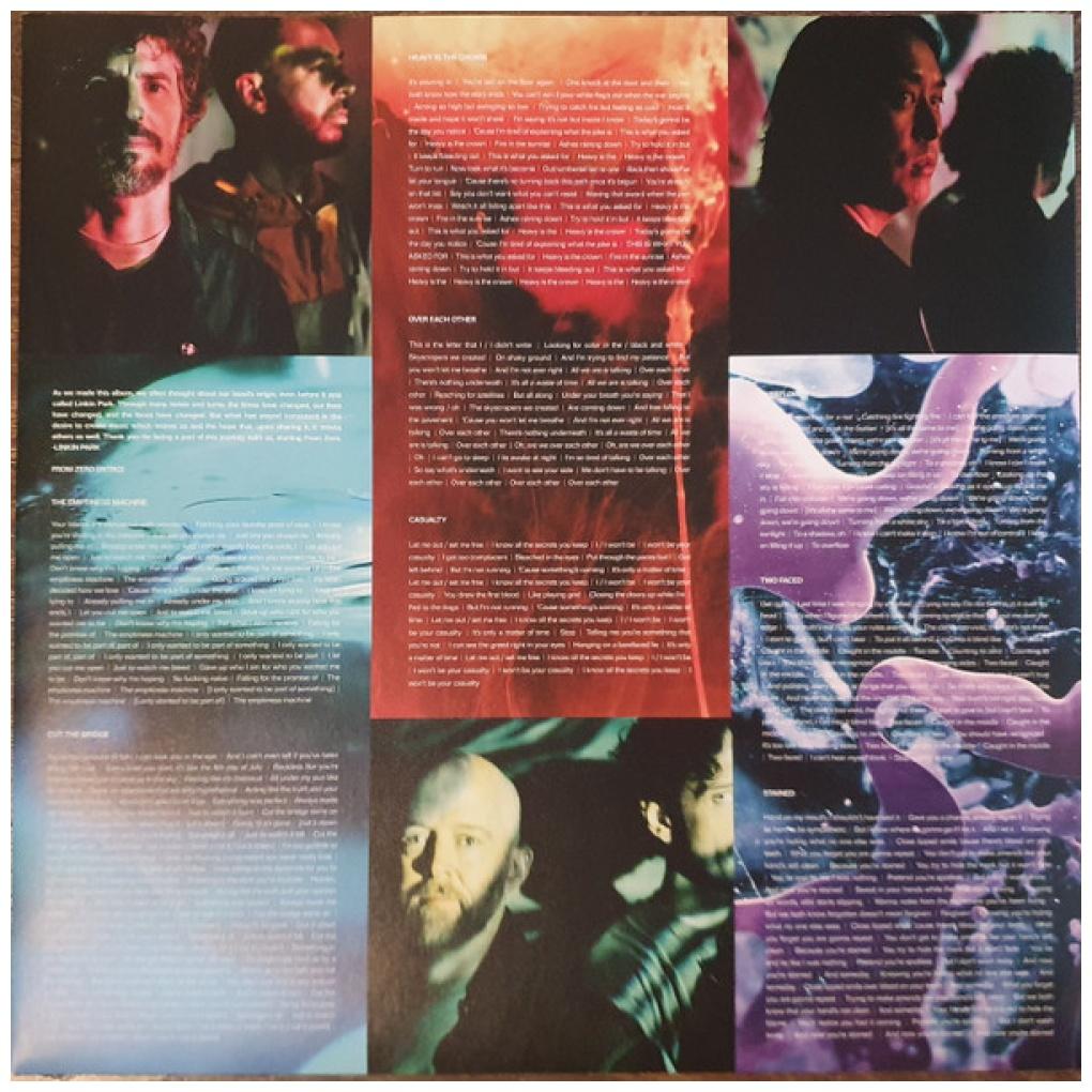 LINKIN PARK - FROM ZERO (TRANSPARENT PETROL VINYL) | VINILO