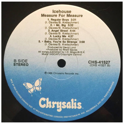 ICEHOUSE - MEASURE FOR MEASURE | VINILO USADO