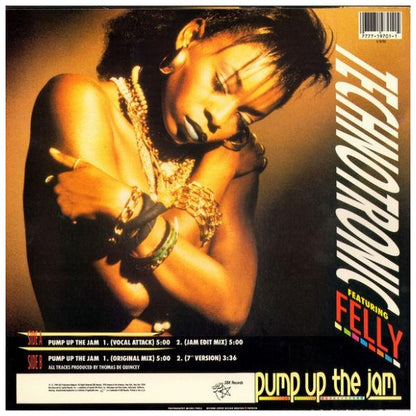 TECHNOTRONIC - PUMP UP THE JAM  | 12" MAXI SINGLE USADO