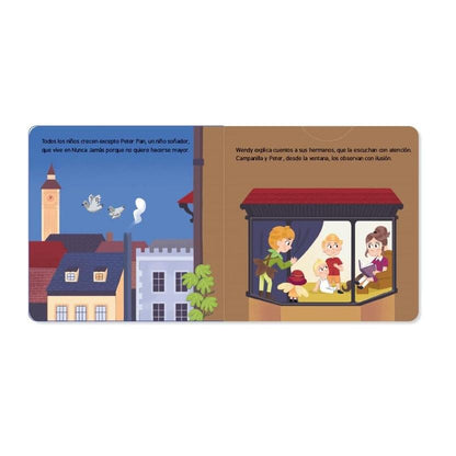CUENTOS CON MECANISMO. PETER PAN. ILUSTRADO POR LAURA ESTRADA (CARTONÉ) - VARIOS AUTORES | LIBRO