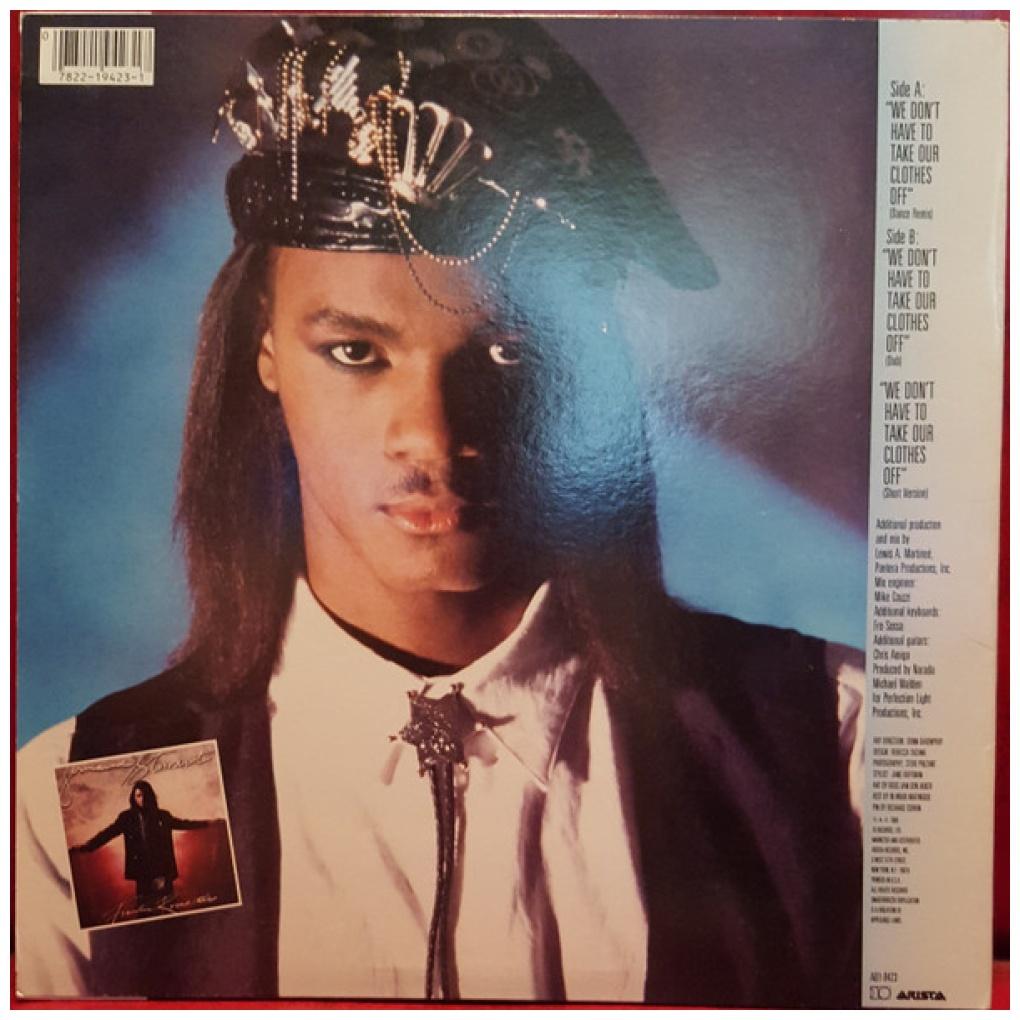 JERMAINE STEWARD - WE DON'T HAVE TO TAKE OUR CLOTHES OFF | 12" MAXI SINGLE VINILO USADO