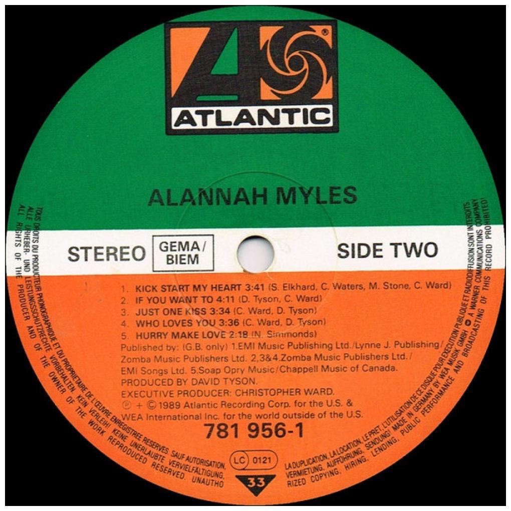 ALANAH MILES - ALANAH MILES | VINILO USADO