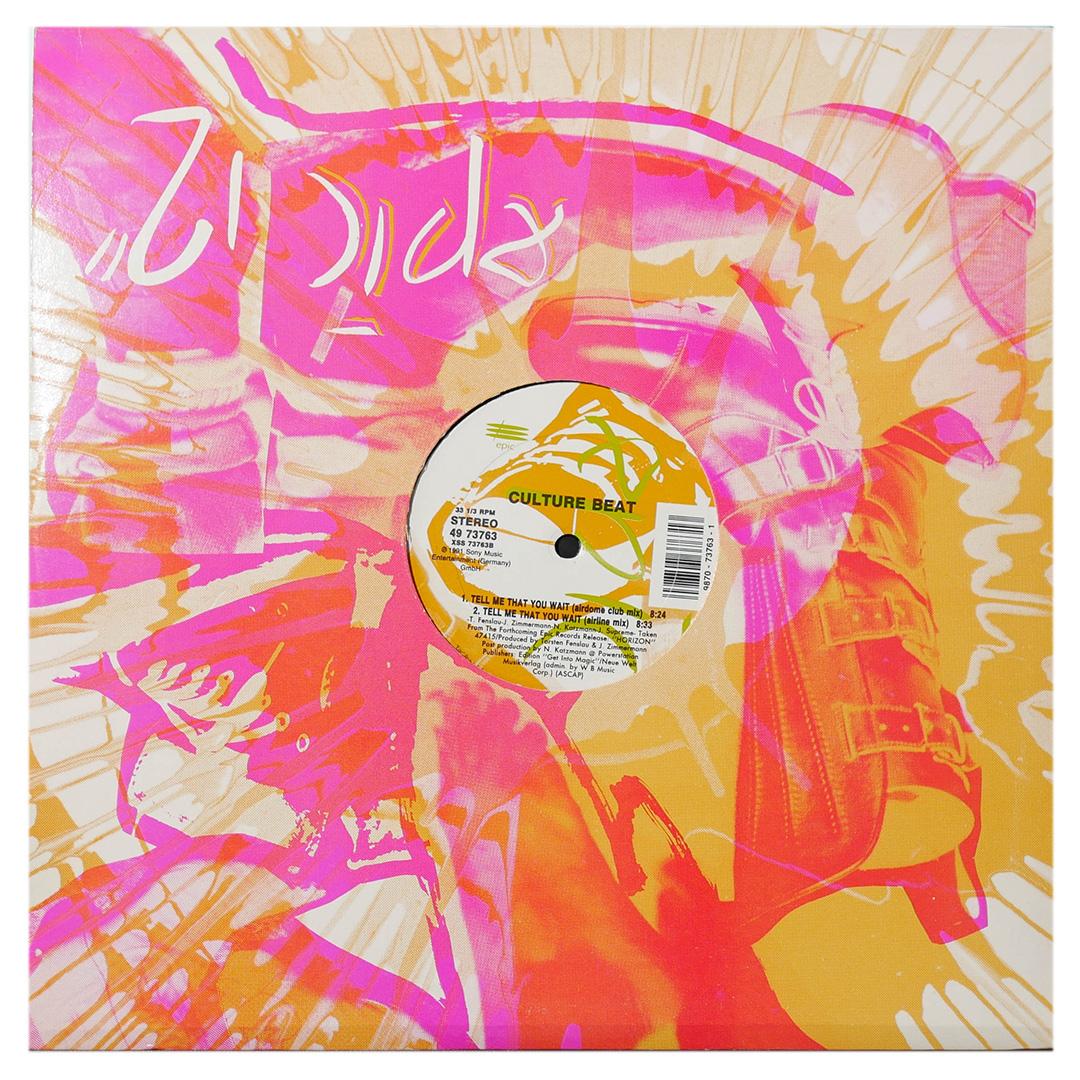 CULTURE BEAT - TELL ME THAT YOU WANT | 12" MAXI SINGLE USADO