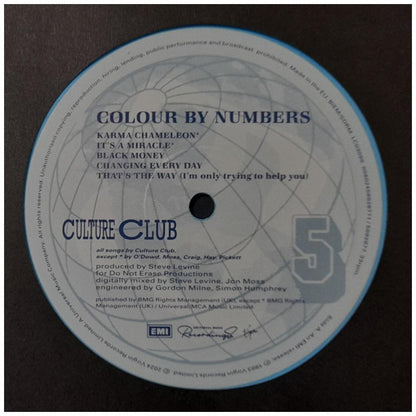CULTURE CLUB - COLOUR BY NUMBERS (LIGHT BLUE VINYL) | VINILO
