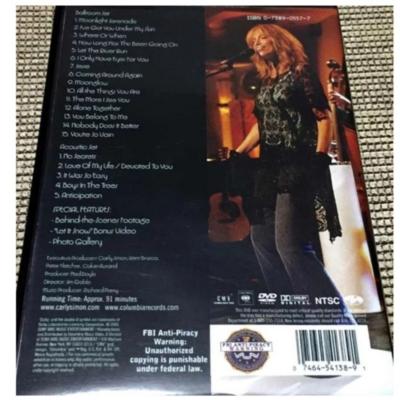 CARLY SIMON - MOONLIGHT SERENADE ON THE QUEEN MARY II | DVD