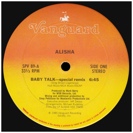 ALICIA BRIDGES - I LOVE THE NIGHTLIFE (DISCO ROUND) (MEDMIX '87) | 12" MAXI SINGLE VINILO USADO