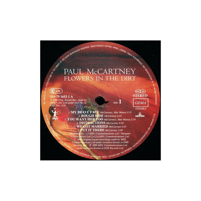 PAUL MCCARTNEY - FLOWERS IN THE DIRT  | VINILO USADO