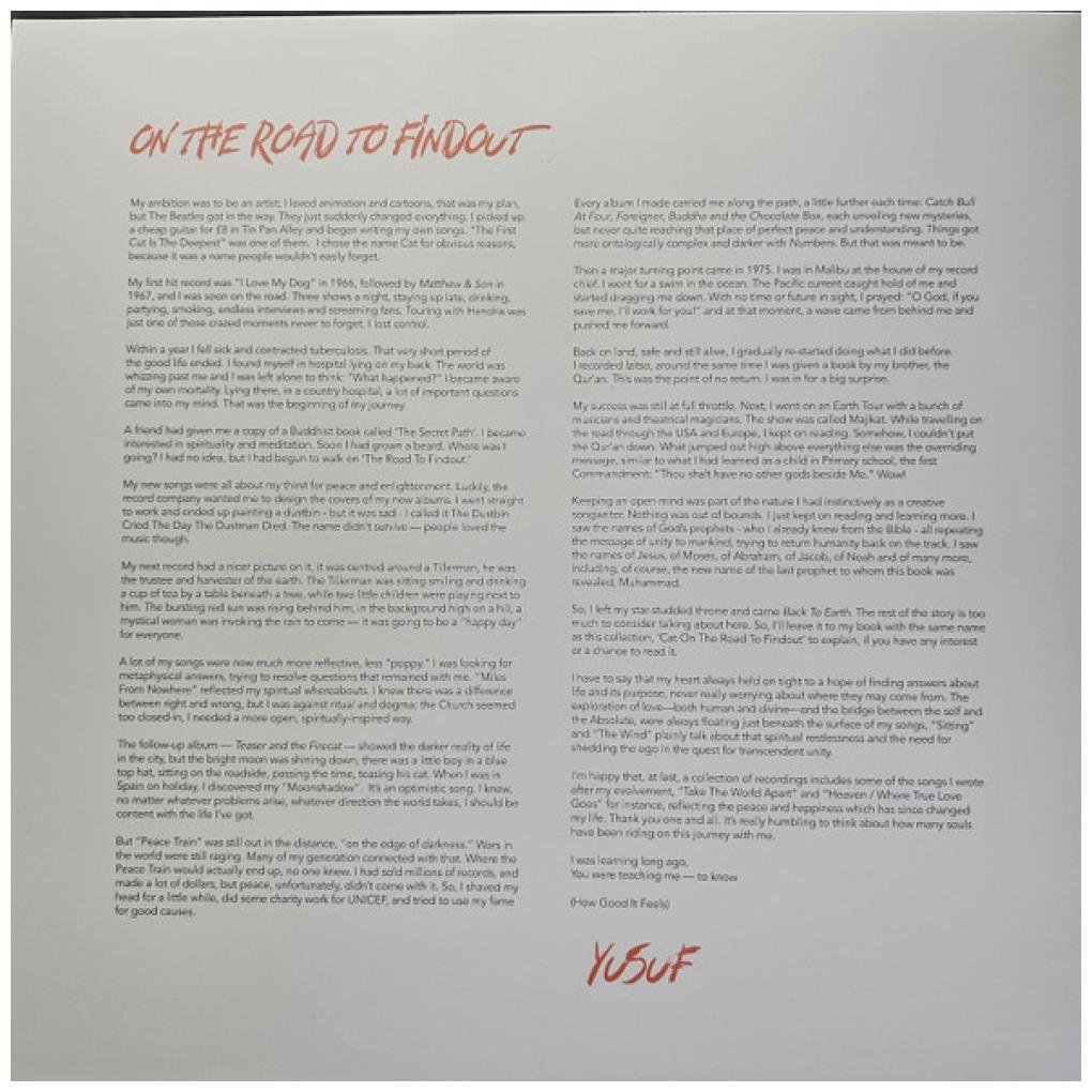 CAT STEVENS - ON THE ROAD TO FINDOUT: GREATEST HITS (2LP) (BLUE VINYL) | VINILO