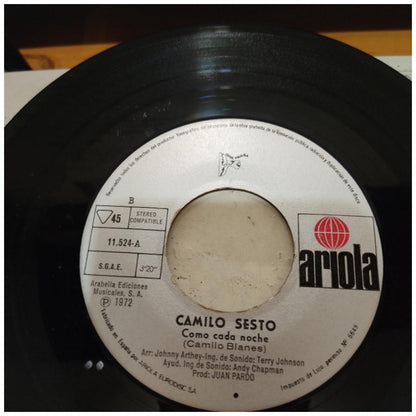 CAMILO SESTO - AMOR.....AMAR | 7" SINGLE USADO